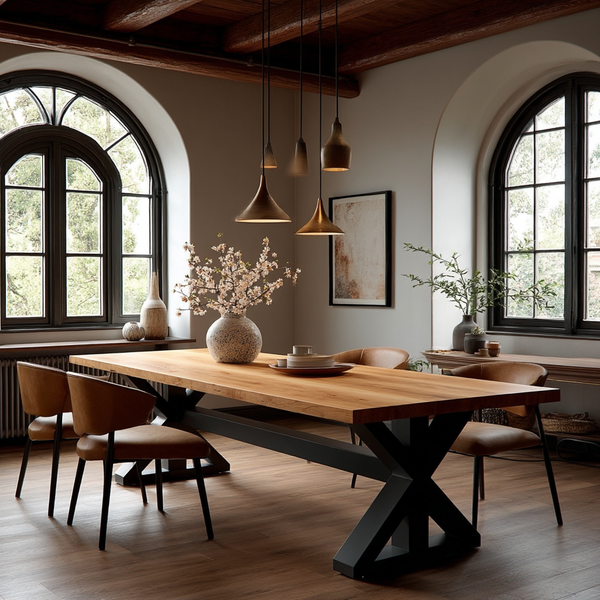 Carbon Designs The Virginia Dining Table - Wood