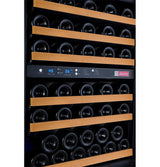 Allavino FlexCount Series 56 Bottle Dual Zone Built-In Wine Cooler Refrigerator with Black Door Right Hinge VSWR56-2BR20
