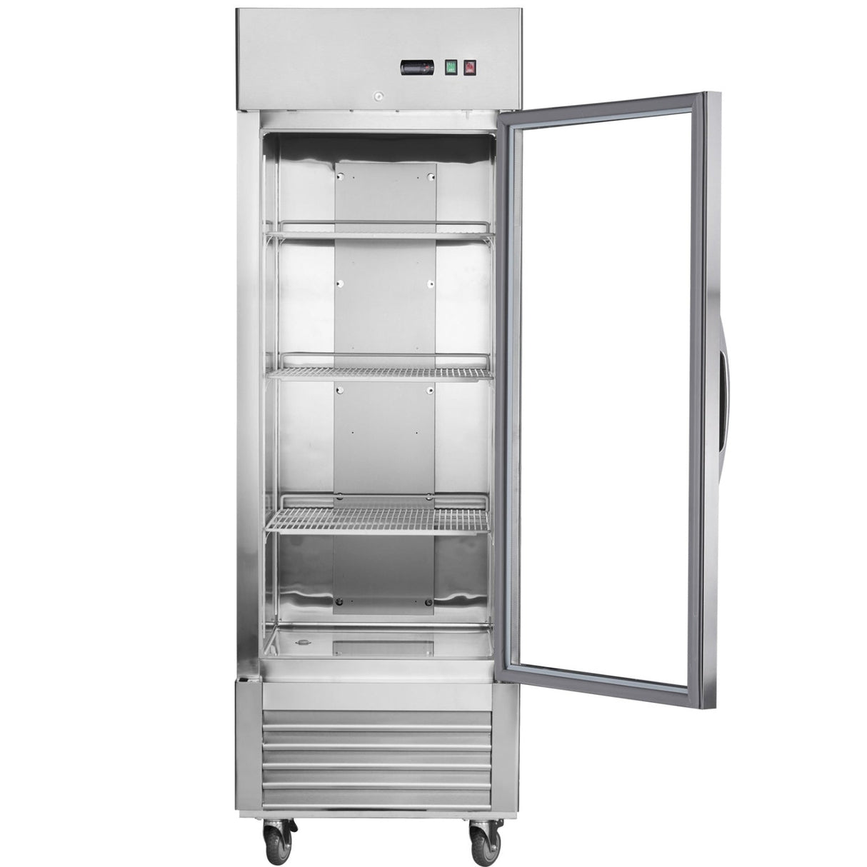 Chery Industrial 27” W27 19 cu. ft Commercial Display Glass Door Refrigerator