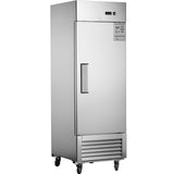 Chery Industrial 27"W Commercial Freezer 19 cu. ft. Single Solid Door Reach-In Freezer