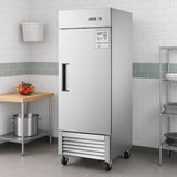 Chery Industrial 27"W Single Solid Door Reach-In Refrigerator 19 cu. ft. Commercial Refrigerator