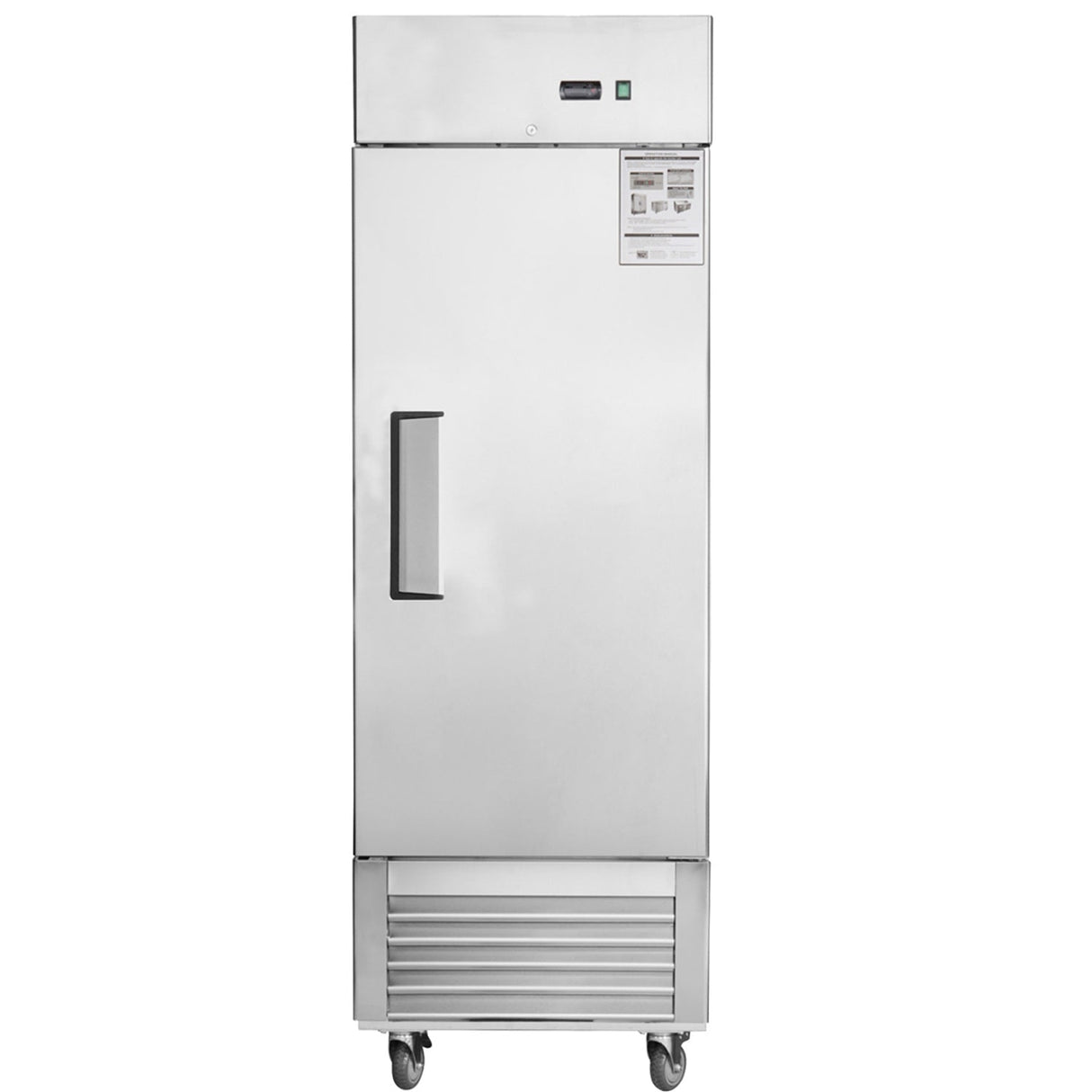 Chery Industrial 27"W Single Solid Door Reach-In Refrigerator 19 cu. ft. Commercial Refrigerator