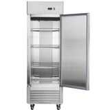 Chery Industrial 27"W Single Solid Door Reach-In Refrigerator 19 cu. ft. Commercial Refrigerator