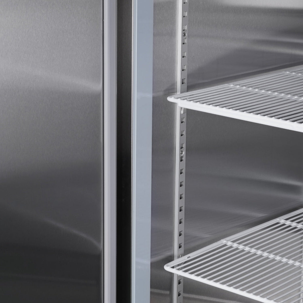 Chery Industrial 54"W Commercial Freezer 42 cu. ft. 2 Solid Door Reach-In Freezer