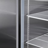 Chery Industrial 54"W Commercial Freezer 42 cu. ft. 2 Solid Door Reach-In Freezer