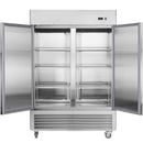 Chery Industrial 54"W Commercial Freezer 42 cu. ft. 2 Solid Door Reach-In Freezer