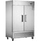 Chery Industrial 54"W Commercial Freezer 42 cu. ft. 2 Solid Door Reach-In Freezer