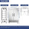 Chery Industrial 54"W Commercial Refrigerator 42 cu. ft. 2 Solid Door Reach-In Refrigerator