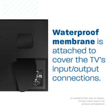 MirageVision Gold Outdoor TV — Partial-Sun Mini-LED 4K IP55