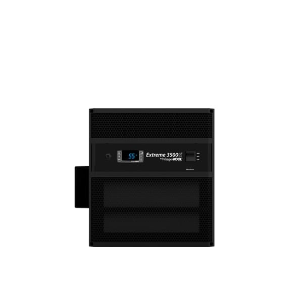 WhisperKOOL Extreme 3500tiR Self-Contained Through-the-Wall Wine Cellar Cooling Unit (with Remote)