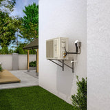 WhisperKOOL Mini Ceiling Mount 220V High Efficiency Ductless Split Wine Cellar Cooling System