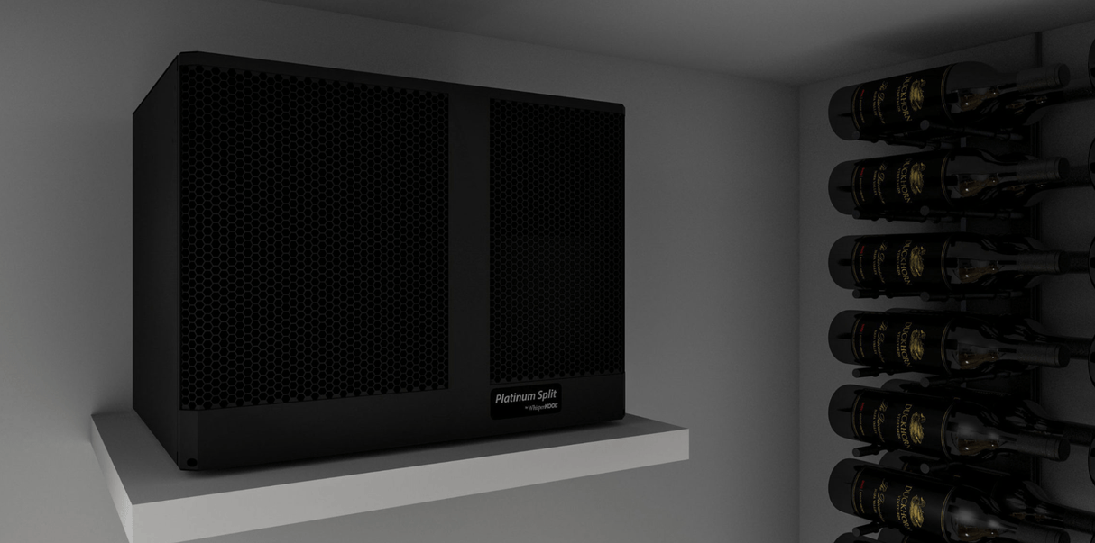 WhisperKOOL Platinum Split 4000 220V High‑Efficiency Ductless Wine Cellar Cooling System
