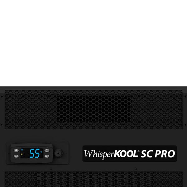 WhisperKOOL SC Pro 3000 Self-Contained Through-the-Wall Wine Cellar Cooling Unit U-WKSC3000-115-PRO