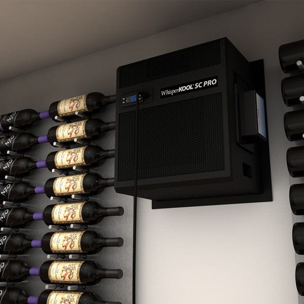 WhisperKOOL SC Pro 3000 Self-Contained Through-the-Wall Wine Cellar Cooling Unit U-WKSC3000-115-PRO
