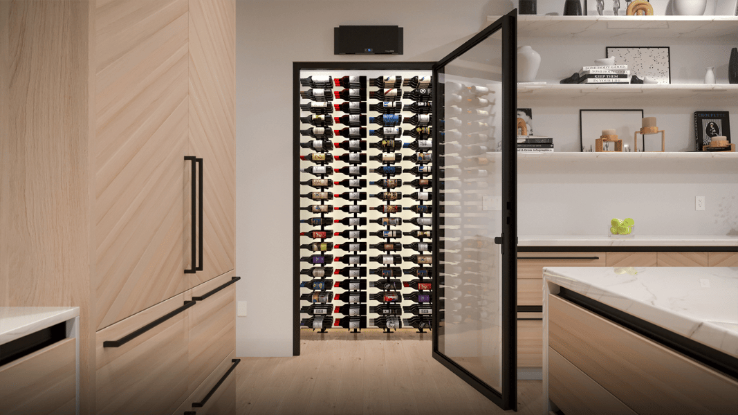 WhisperKOOL Slimline LS Through-the-Wall Wine Cellar Cooling Unit
