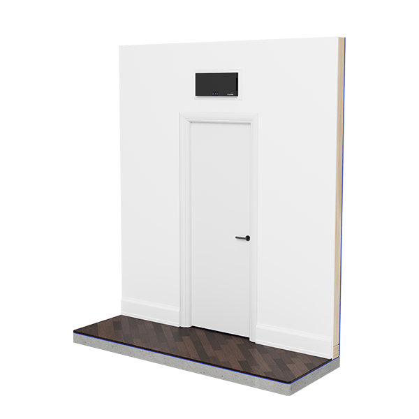 WhisperKOOL Slimline LS Through-the-Wall Wine Cellar Cooling Unit