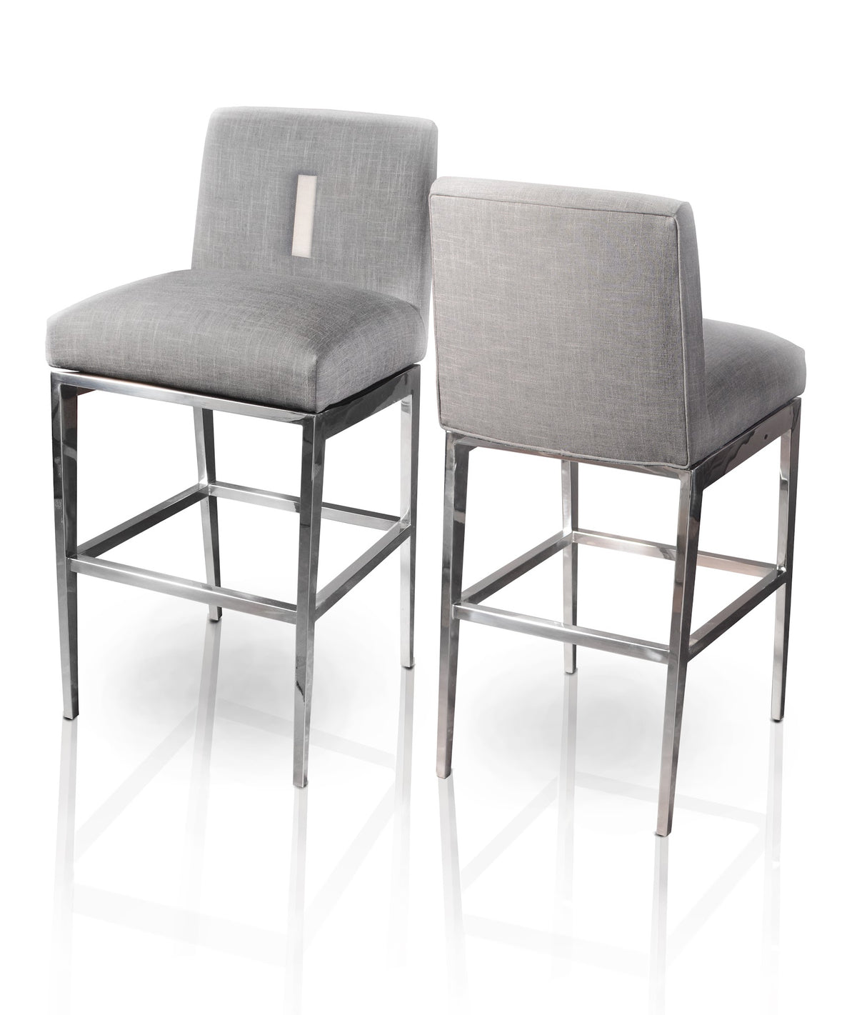 Metall BS445 Modern Vertical Opening Upholstered Stool
