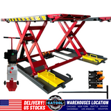 Katool Commercial Grade Scissor Lift Reinforced Frame Upgraded Hydraulic System KT‑X77