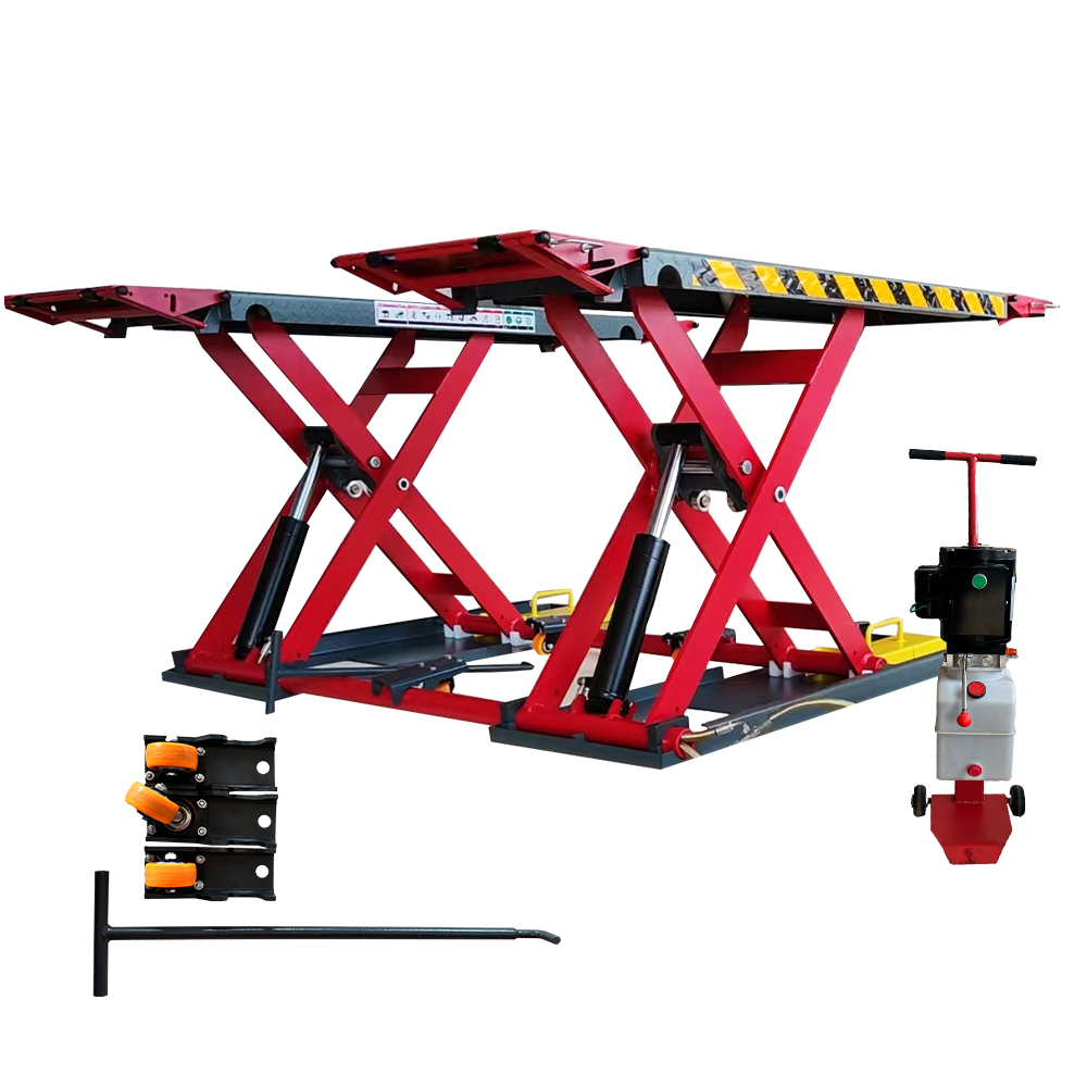 Katool Commercial Grade Scissor Lift Reinforced Frame Upgraded Hydraulic System KT‑X77
